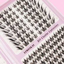 4 Sets Mixed-Style False Lashes, Thick Fluffy Natural Curl, Travel-Friendly Waterproof, Role-Playing Gift, 8-14mm Lengths - View 6