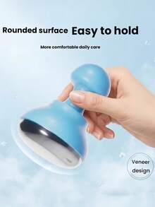 1pc Cooling Ice Facial Massager, Relieves Morning Puffiness And Post-Sun Burn - Multicolor - View 2