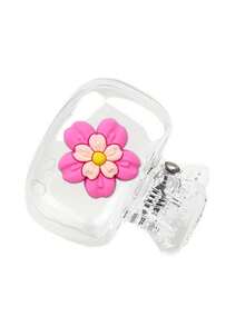 3D Sakura Pattern Toothbrush Holder - Cute Design For Travel And Home Storage With Transparent Lid, Compact And Portable Design Easy To Carry, Protects Toothbrush Head, Dual Drainage And Ventilation Function, Suitable For Home, Dorm And Travel Use | Cute Toothbrush Head Storage Rack Suitable For Bathroom Storage, Back To School Season, Suitable For Home And Dorm Use - Multicolor - View 14