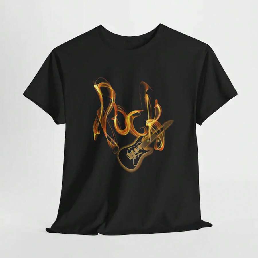 Men T-Shirts - 黑色 - 查看 1