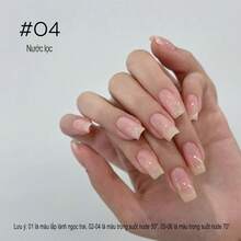 15ml Icy Transparent Nude Nail Polish Gel, 2026 New Solid Color Base Color, Versatile Commute Jade Nude Nail Polish Dedicated Gel - Multicolor - View 16