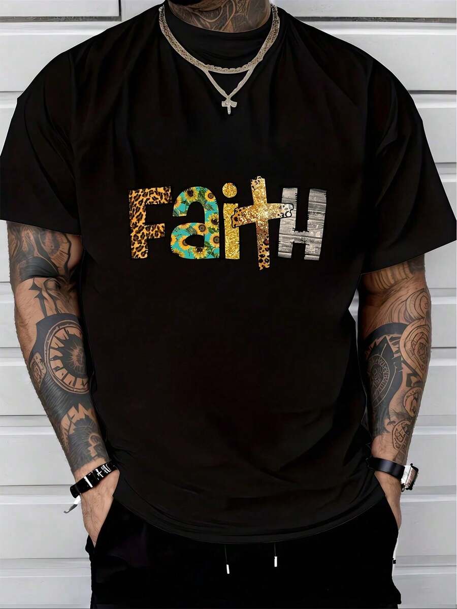 Men T-Shirts - Black - View 1