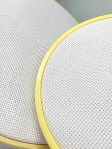 30*30cm White Cross Stitch Fabric, 11CT Medium Grid / 14CT Small Grid Aida Cloth 1pc, Uniform Mesh Precise Embroidery Base, Suitable For Fine Needlework Creation, Pattern Embroidery And Handmade Art Crafting - Cross-stitch Fabric - View 1