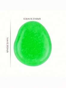 1000/800/500/300/100pcs Glow In The Dark Pebble Stones, Resin Fluorescent Gravel For Garden Path, Patio, Lawn, Fish Tank, Aquarium, Walkway Decoration - A - View 3