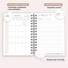 iscool 2026 Solid Colors Hardcover Agenda - Beige claro - Ver 5