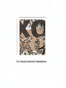 1/3件裝無框斯德哥爾摩風豹紋壁飾 Y2K 時尚海報 唯美豹紋藝廊牆飾 北歐公寓裝飾 復古個性化牆面藝術 - 豹紋3 - 查看 15