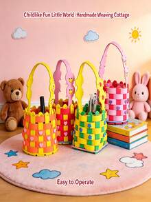 Bộ dụng cụ thủ công làm đồ chơi sáng tạo hoạt hình DIY cho trẻ em - Nhiều màu - Xem 5