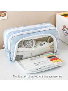 Back To School Stationery School Work High Capacity Pencil Case - Portable Stationery Box, Perfect As A Gift, Back To School Item, First Day Of School - Multicolor - View 16