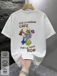Men T-Shirts - 白色-4 - 查看 4