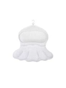 1/2 buah Bantal Mandi dengan Perekat Anti Selip, Penopang Leher dan Punggung, Aksesori Kamar Mandi Rumah, Bantal Mandi Jala, Bantal SPA, Bantal Sandaran Punggung, Untuk Menggosok dan Mengelupas Kulit Punggung, Dapat Dicuci dengan Mesin, Lembut dan Nyaman, Mudah Dibersihkan, Dengan Perekat Anti Selip - Satu ukuran cocok untuk semua - View 12