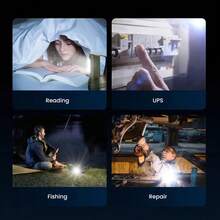 Philips Rechargeable Battery Flashlight, Ultra Long Life, Large Capacity, Portable Spotlight, Suitable For Outdoor And Emergency Lighting - Multicolor - View 11