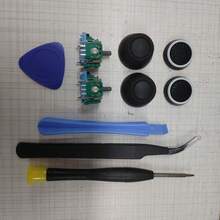 P*5 Controller Repair Kit, Includes Joystick Components, Anti-Slip Thumb Caps And Professional Disassembly Tools, Easy To Replace Drift Controller Joystick - View 11