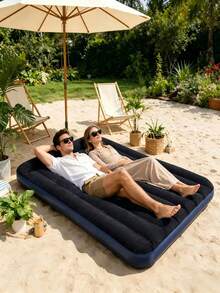 High-Quality Portable Inflatable Mattress, Durable, Fast Inflation, Space-Saving, Perfect For Camping, Family Gatherings, Travel, Movie Nights, Parties And Leisure Relaxation - Multicolor - View 4