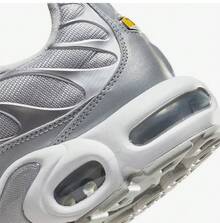 Nike AIR MAX PLUS Men's Cushioned Casual Sports Running Shoes FJ1012-095 - Silver Gray - View 4