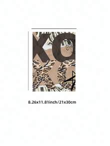 1/3件裝無框斯德哥爾摩風豹紋壁飾 Y2K 時尚海報 唯美豹紋藝廊牆飾 北歐公寓裝飾 復古個性化牆面藝術 - 豹紋3 - 查看 20