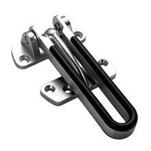 Anti-Theft Chain - Door Lock Buckle Door Stopper, Door Bolt Safety Chain/Security Lock - Room Door Safety Lock, Hotel Door Anti-Theft Lock - A - View 6