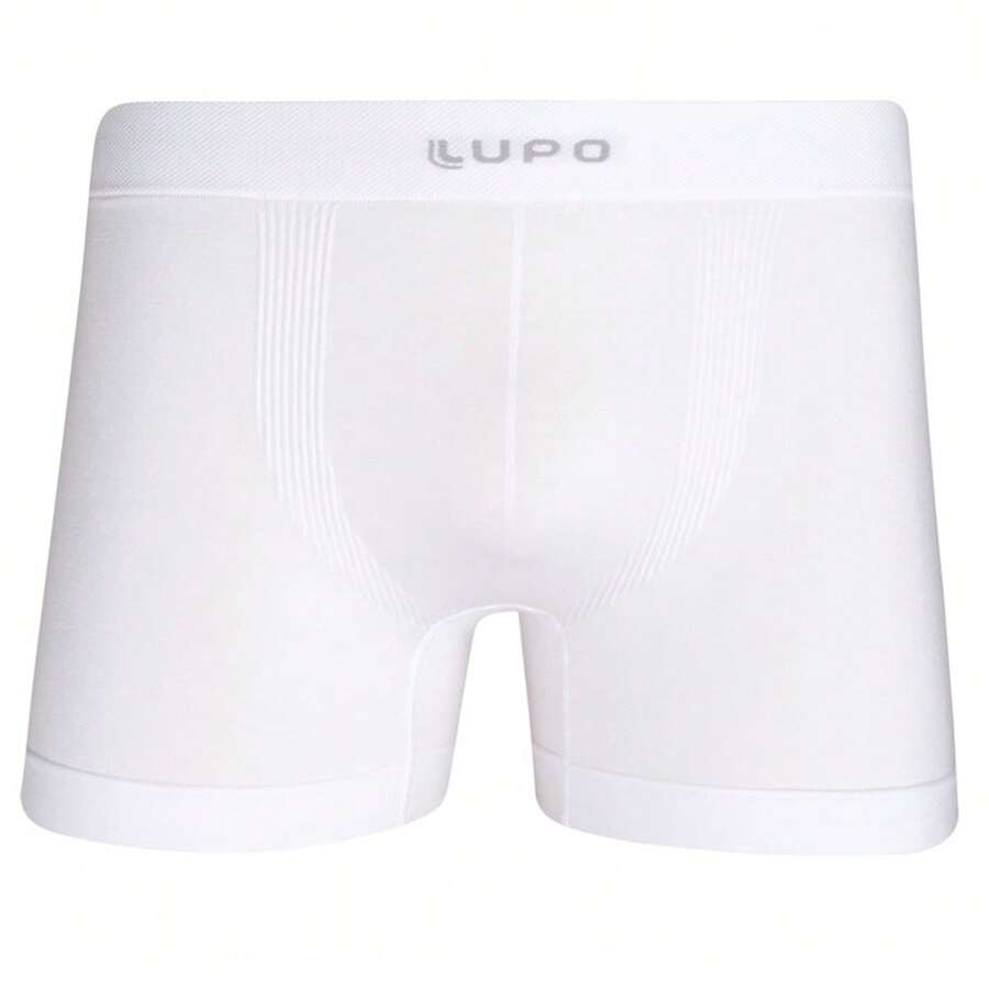 Cueca Boxer Lupo MicroModal Sem Costura 00661 - Branco-1110 - Visão 1