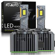 TOAUTO 2PCS D1S LED Headlight Canbus 80000LM 300W D2S D3S LED Light For Car High Low Beam Car Light Bulbs Plug&Play - A - View 10