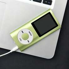 Reproductor de medios MP3 MP4 compacto y portátil, reproductor multifunción de música y video con auriculares y cable USB, múltiples colores para deportes al aire libre y viajes - Batería de 150mAh - Ver 2