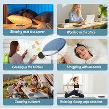 Pillow Speaker For Sleeping Ultra-Thin 200mAh Portable Sleep Speaker Under Pillow 3 Timers, Noise Sound Machine Speaker For Bed, Not Disturb Partner For Side Sleepers Travel - View 8