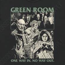 Green Room: Camiseta Punk de - Negro - Ver 2