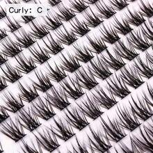 120PCS Lash Clusters, DIY Eyelash Extension Kit, Lash Cluster Length, Convenient For Home Use - 白色 - 查看 4