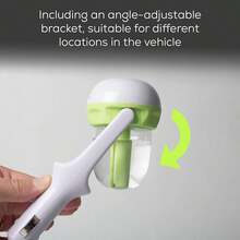 Aquarius Portable Car Humidifier & Aroma Diffuser - 25ml Per Hour (Green) - Green - View 5