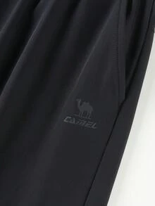 CAMEL CROWN Women's Summer Lightweight Loose Straight Wide-Leg Sweatpants, Ice Silk Zero Feel Quick-Drying Long Pants - Phantom Black - View 3