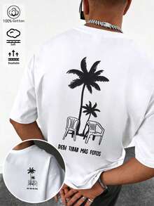 Men T-Shirts - 白色-2 - 查看 7