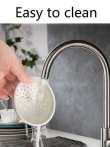 1pc Silicone Can Strainer, Silicone Food Strainer, Silicone Can Filter, Multi-Functional Mini Strainer, Food Mesh Strainer, Multi-Functional Strainer, Mini Kitchen Strainer, Portable Silicone Strainer, Home Kitchen Accessory, Strainer Can Also Be Used For Tea, Making Drinks And Sink Filter, Suitable For Kitchen And Party Venues, Halloween Decoration, Suitable As Gift For Friends, Family, Mother, Birthday Gift, Christmas Gift, Halloween Gift - Multicolor - View 9
