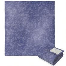 Lilo And Stitch Silk Touch Sherpa Throw Blanket,Stitch Clouds - 白色 - 查看 2