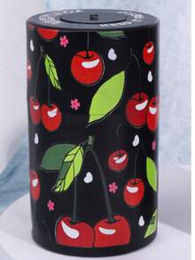 1PC Multi-Purpose Vacuum Storage Canister, Portable Press-Seal Storage Container, Multiple Patterns Available, Convenient For Pre-Rolled Cones Storage, Suitable For Travel, Multifunctional Home Storage Tool, Perfect Home Accessory Gift, Storage Supplies, Holiday Gift - Multicolor - View 10