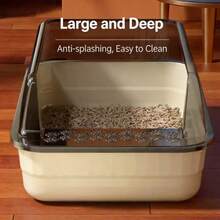 Cat Litter Box Enclosures - Black - View 5