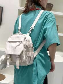 Balo mini thời trang phong cách Kawaii cho nữ, túi đeo vai đa năng cỡ nhỏ cho thiếu nữ, balo du lịch và đi học cho phái nữ - Nhiều màu - Xem 14