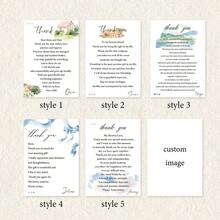 Custom Personalized Thank You & Greeting Cards For Weddings, Birthdays, Mother's Day, Anniversaries, Showers & Holiday Parties. Custom Text Cards, Cards With Custom Envelopes, Personalized Gift Note Cards & Custom Thank You Letters. - Thank You Card - View 2