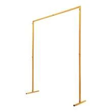 Wedding Decoration Archway Flower Balloons Vertical Decoration Background Bracket Room Decoration Background Bracket Yellow 2*1.5 M - / - View 5