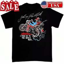 Johnny Paycheck Short Sleeve Unisex All Size S-5XL KK1127 - 黑色 - 查看 1