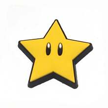 SUPER MARIO BROS. 1 Set/10pcs Minimalist Princess Adventure Game Mascot Soft PVC Charm Set, Detachable Shoe Custom Accessories For Clogs, Wristbands DIY Decoration, Suitable For Commute Daily Wear, Casual Collection And Scene Photography Props - Multicolor - View 10