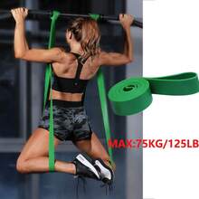 Latex Elastic Resistance Band For Women And Men, Strength Training Pull-Up Assist Band, Fitness Resistance Strap - Green - View 2