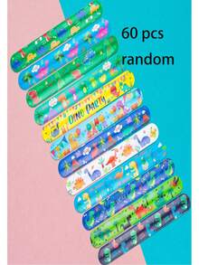 24/12/1 pieza Pulseras de impacto con estampado de dinosaurios de colores, bonitas bandas elásticas para la muñeca, útiles escolares, regalos para fiestas de cumpleaños, premios y decoraciones para el aula - Ver 14