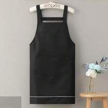 Celemek Dapur Tanpa Lengan Tahan Air untuk Wanita dan Pria, Desain Tali Bahu yang Modis dan Lucu, Celemek Kerja Memasak Serbaguna - MultiWarna - View 7