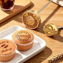 Customized Bread Stamp, Customized Sourdough Bread Branding Iron For Cooking, Gift For Baking Lovers, Artisanal - Multicolor - View 5