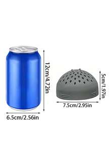 1pc Silicone Can Strainer, Silicone Food Strainer, Silicone Can Filter, Multi-Functional Mini Strainer, Food Mesh Strainer, Multi-Functional Strainer, Mini Kitchen Strainer, Portable Silicone Strainer, Home Kitchen Accessory, Strainer Can Also Be Used For Tea, Making Drinks And Sink Filter, Suitable For Kitchen And Party Venues, Halloween Decoration, Suitable As Gift For Friends, Family, Mother, Birthday Gift, Christmas Gift, Halloween Gift - Multicolor - View 3