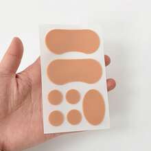 A Set Of 105 Invisible Waterproof Suede Insoles, Tailored For High Heels And Loafers, Offering Non-Slip And Durable Features To Heels And Toes, Including Heel Protection Pads For Both Types Of Footwear - A - View 11