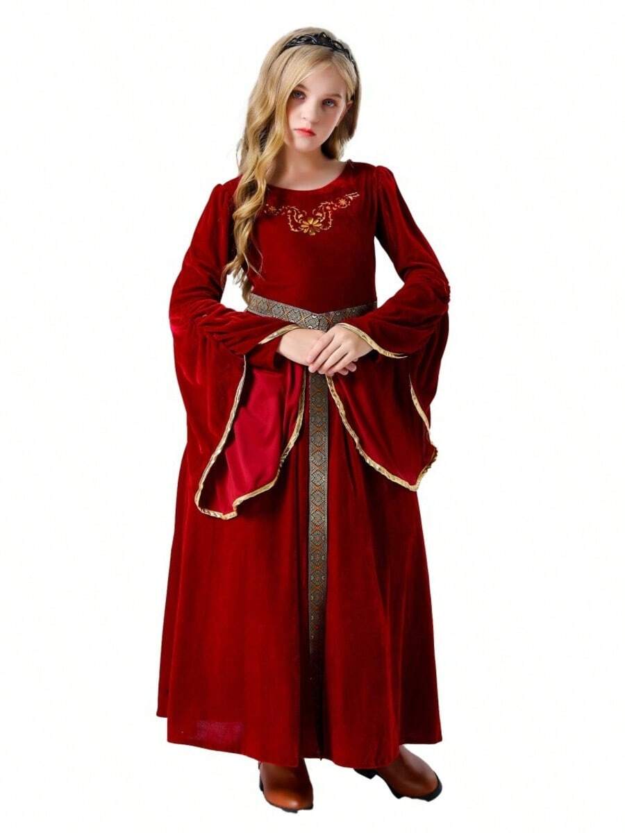 Children's Halloween Costume: Elf, Hippie, Vampire, Little Red Riding Hood, , Candy. - 5605-2 - View 1