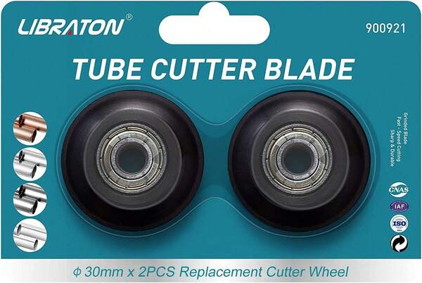LIBRATON 2PCs Pipe Cutter Replacement Blade For Pipe Cutter For Cutting Pipes Of Aluminum, Copper, PVC, Thin Stainless Steel Tube