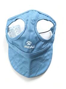 Paw Embroidered Pet Baseball Hat Adjustable Strap Ear Cutout UV Sun Protection Dog Cap Lightweight Summer Headwear For Puppy Cat Beach Daily Walk Outdoor Use - Multicolor - View 7