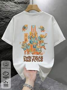 Camisetas de hombre - Blanco - Ver 4