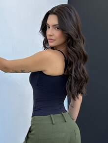 Women Tank Tops & Camis - Black - View 2