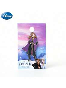 Monogram Disney 1件迪士尼授權公主反派琺瑯胸針 Anna  Olaf 金屬胸飾，可用於衣服、背包、帽子裝飾，迪士尼粉絲收藏生日禮物 - 多色3 - 查看 13